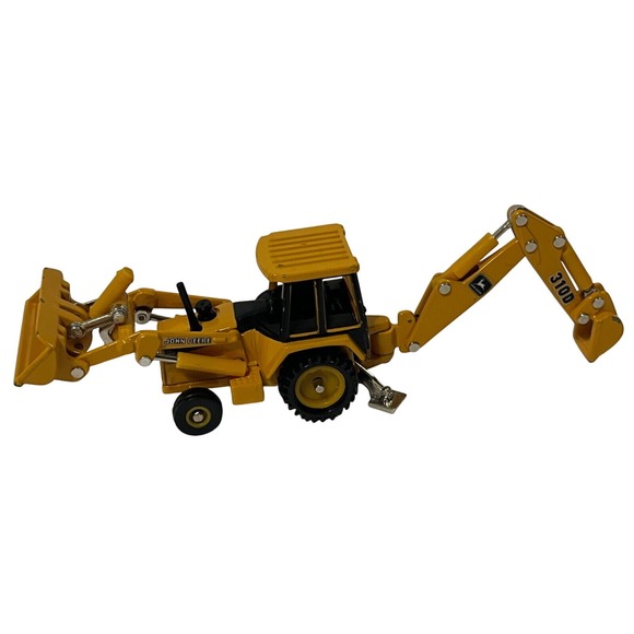 Ertl‎ Diecast John Deere Dyersville Iowa Articulating Backhoe Loader 310D 6 1/2" - Picture 1 of 6